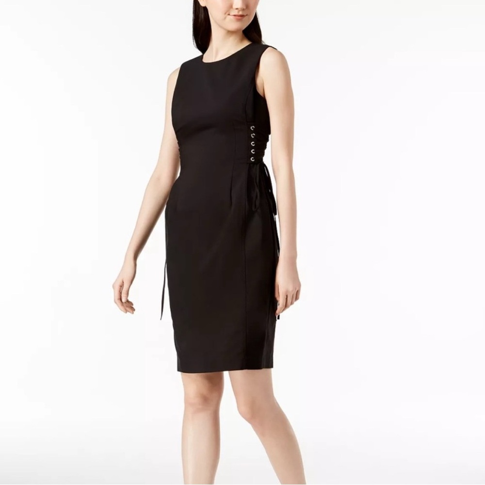 Calvin Klein Black Midi Dress